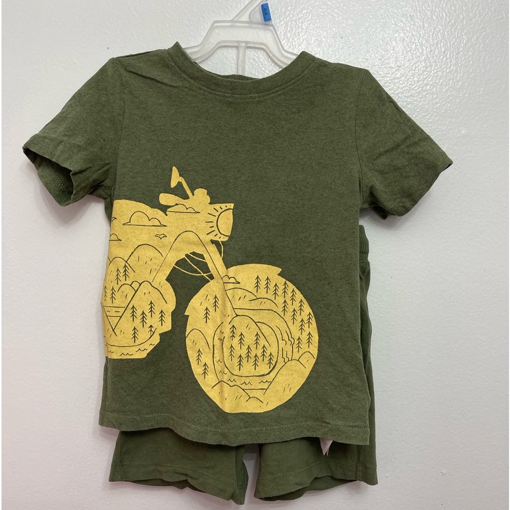 Olive green outfit
